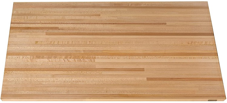 CONSDAN Butcher Block Counter Top, Hard Maple Solid Hardwood Countertop, Wood Slabs for Kitchen