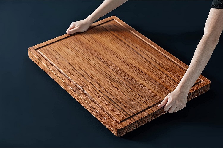 Ziruma Extra Large Teak Wood Cutting Board